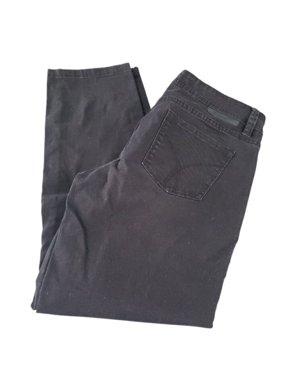 Calvin Klein Jeans Women's Black Skinny Crop Jeans 4